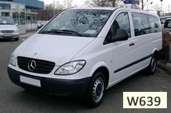 Roof Racks Mercedes Vito W639 vehicle pic